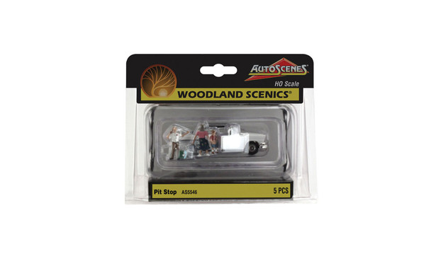 Woodland Scenics AS5546 - Pit Stop - HO Scale