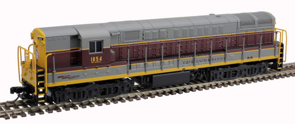 Atlas 40005383 - FM H24-66 "Train Master" DC Silent Erie Lackawanna (EL) 1854 - N Scale