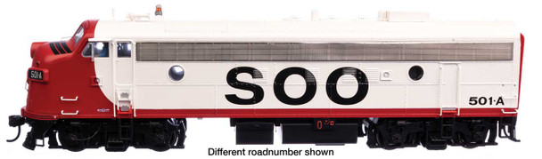 PRE-ORDER: Walthers Proto 920-42556 - EMD FP7 w/ DCC and Sound Soo Line (SOO) 502A - HO Scale