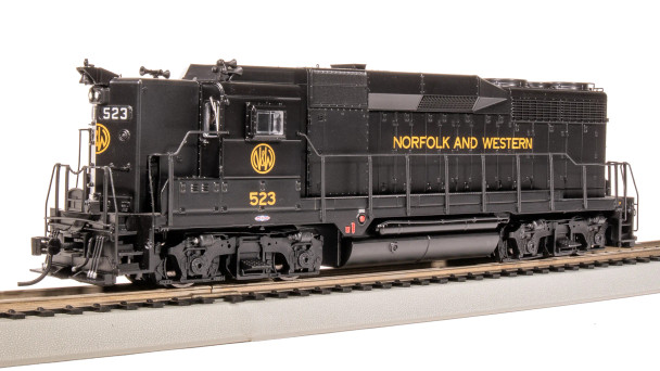 Broadway Limited 9572 - EMD GP30 (Stealth Series) DC Silent Norfolk & Western (NW) 523 - HO Scale