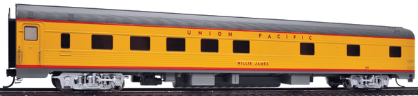 Walthers Proto 920-13102 - 85' Budd 10-6 Sleeper Union Pacific (UP) Willie James - Early w/printed name, number decals - HO Scale