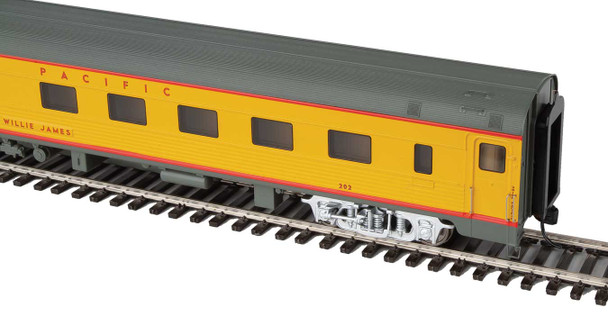 Walthers Proto 920-13103 - 85' Budd 10-6 Sleeper Union Pacific (UP) Willie James UPP #202 - Late w/printed name, number - HO Scale