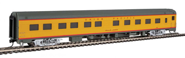 Walthers Proto 920-14103 - 85' Budd 10-6 Sleeper - Lighted Union Pacific (UP) Willie James UPP #202; Late w/printed name, number - HO Scale
