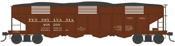 Bowser 43048 - H22 4-Bay Hopper Pennsylvania (PRR) 408321 - HO Scale