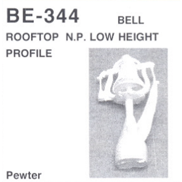 Details West BE-344 - Bell Rooftop N.P. Low Height Profile - HO Scale