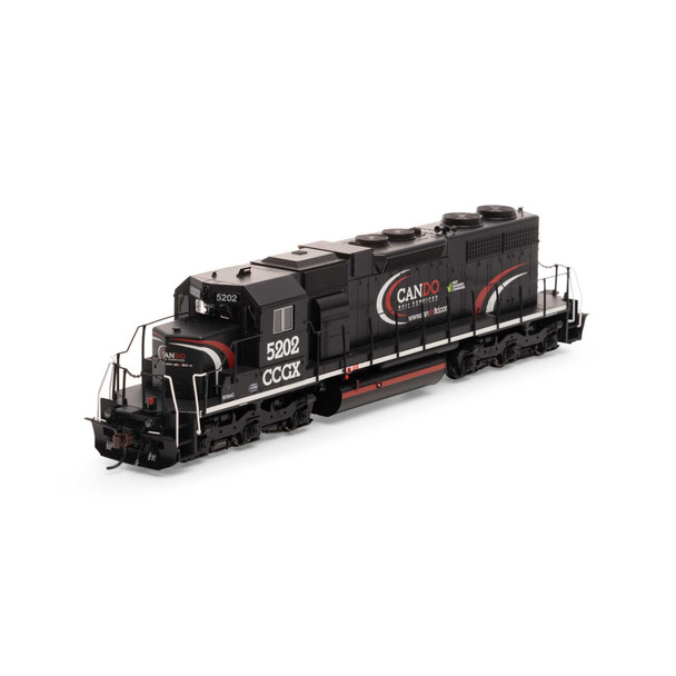 Athearn RTR 88642 - EMD SD38 DC Silent CANDO Rail Services (CCGX) 5202 - HO Scale
