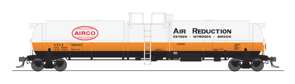 Broadway Limited 8041 - Cryogenic Tank Car Union Tank Car Co (UTLX) Air Reduction 80046 - HO Scale