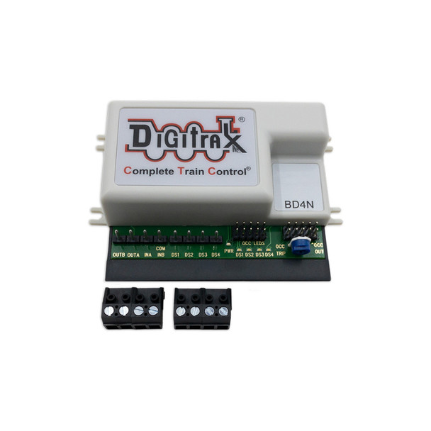 DigiTrax BD4N - DCC 4 Block Occupancy Detector    -