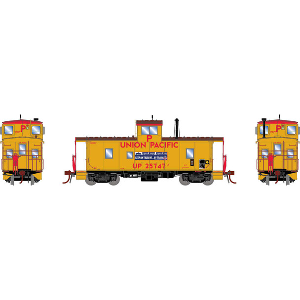 Athearn Genesis 79039 - ICC Caboose CA-10 w/ Lights & Sound Union Pacific (UP) 25747 - HO Scale