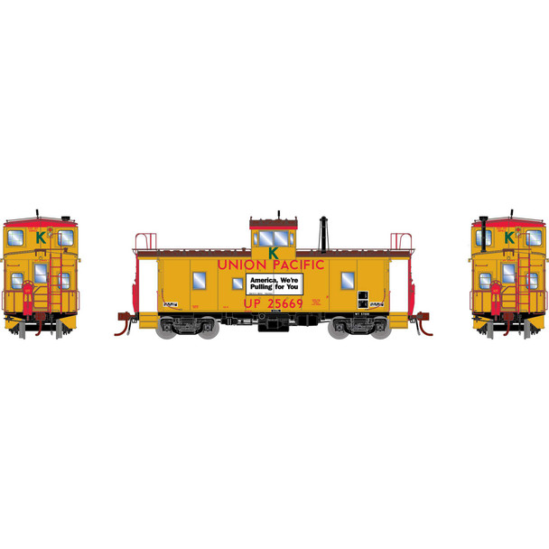 Athearn Genesis 79133 - ICC Caboose CA-9 w/ Lights Union Pacific (UP) 25669 - HO Scale