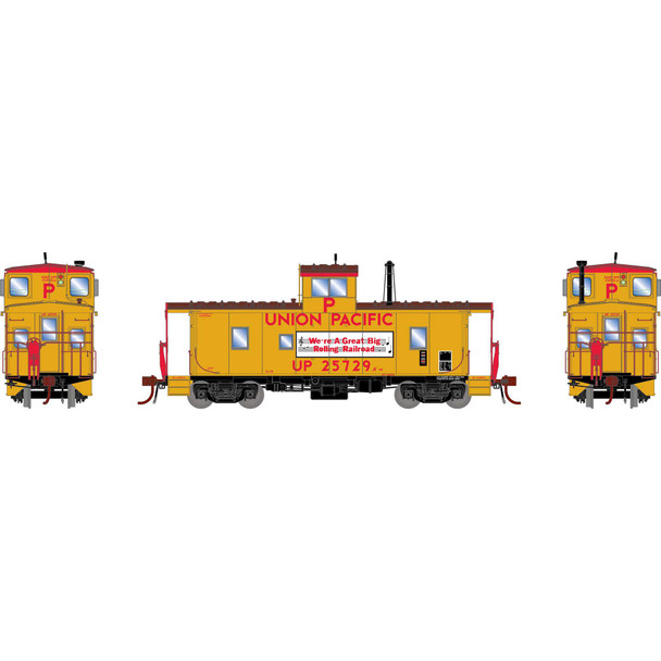 Athearn Genesis 79138 - ICC Caboose CA-10 w/ Lights Union Pacific (UP) 25729 - HO Scale