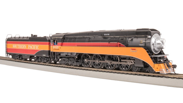 Broadway Limited 7616 - GS-4 4-8-4 Paragon4 Sound/DC/DCC, Smoke - Southern Pacific (SP) #4435, In-Service, Post-War, Daylight Paint - HO Scale