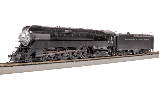 Broadway Limited 7620 - GS-4 4-8-4 Paragon4 Sound/DC/DCC, Smoke - Southern Pacific (SP) #4438, In-Service, Black Paint - HO Scale