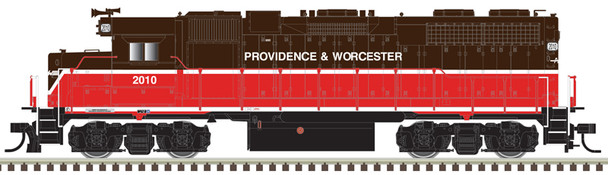 Atlas 10004087 - EMD GP38 w/ DCC and Sound Providence and Worcester (PW) 2010 - HO Scale