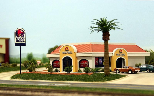 Summit Customcuts TB-001 - Taco Bell Restaurant  - HO Scale Kit