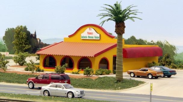 Summit Customcuts TB-RP1 - Mexican Restaurant, re-purposed old Taco Bell  - HO Scale Kit