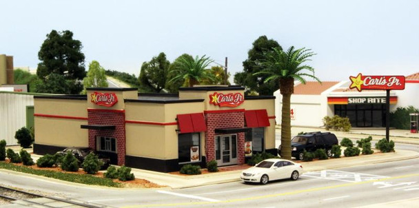 Summit Customcuts CJ-001 - Carl's Jr. Restaurant  - HO Scale Kit