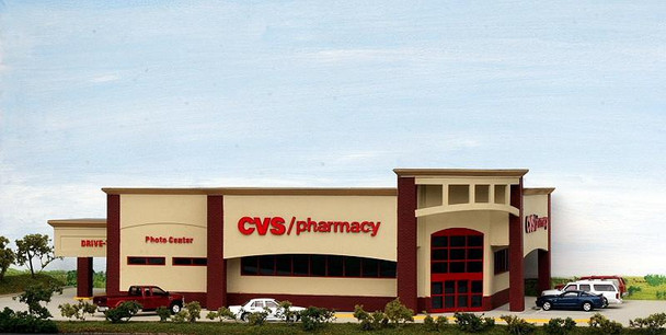 Summit Customcuts CVS-001 - CVS Pharmacy  - HO Scale Kit