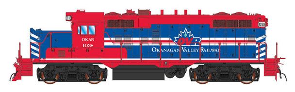 PRE-ORDER: InterMountain 49821(S)-02 - GP10 Paducah w/ DCC and Sound Okanagen Valley Railway (OKAN) 1049 - HO Scale