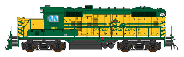 PRE-ORDER: InterMountain 49822(S)-03 - GP10 Paducah w/ DCC and Sound Central Kansas Railway (CKRY) 1040 ex-CTRW - HO Scale