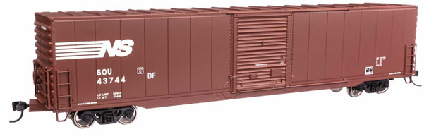 Walthers Mainline 910-3366 - 60' Auto Parts Box Car Norfolk Southern (NS) 43744 - HO Scale