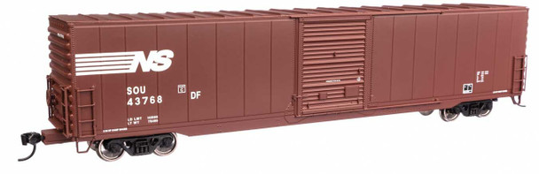 Walthers Mainline 910-3368 - 60' Auto Parts Box Car Norfolk Southern (NS) 43768 - HO Scale