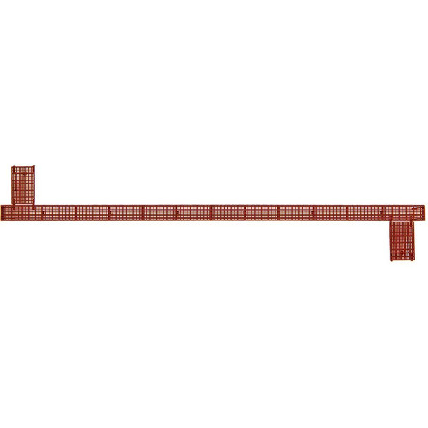 Kadee 2000 - 40' Apex Running Boards Red Oxide  - HO Scale