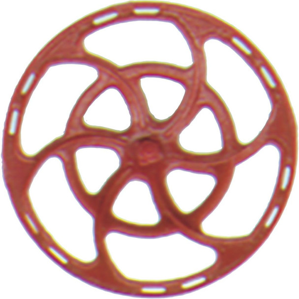 Kadee 2031 - Equipco Brake Wheel Red Oxide  - HO Scale
