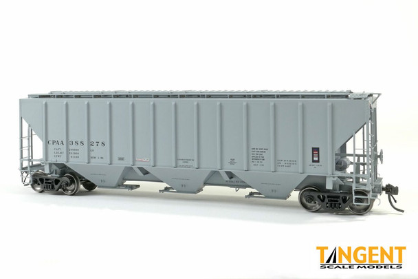 Tangent Scale Models 21035-05 - PS4427 High Side Covered Hopper Canadian Pacific (CPAA) 388219 - HO Scale