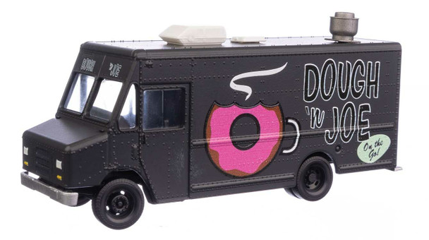 Walthers SceneMaster 949-12111 - Morgan Olson(R) Route Star Van -- Dough & Joe Food Truck  - HO Scale