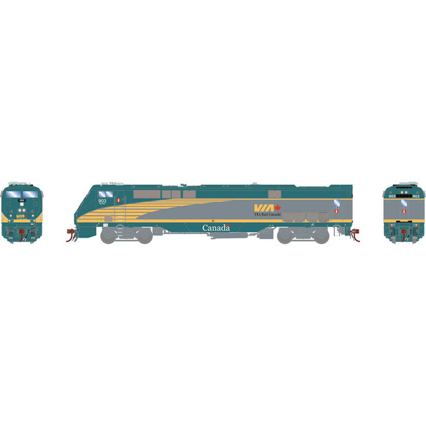 Athearn Genesis 81111 - GE P42DC DC Silent VIA Rail Canada (VIA) 903 - HO Scale