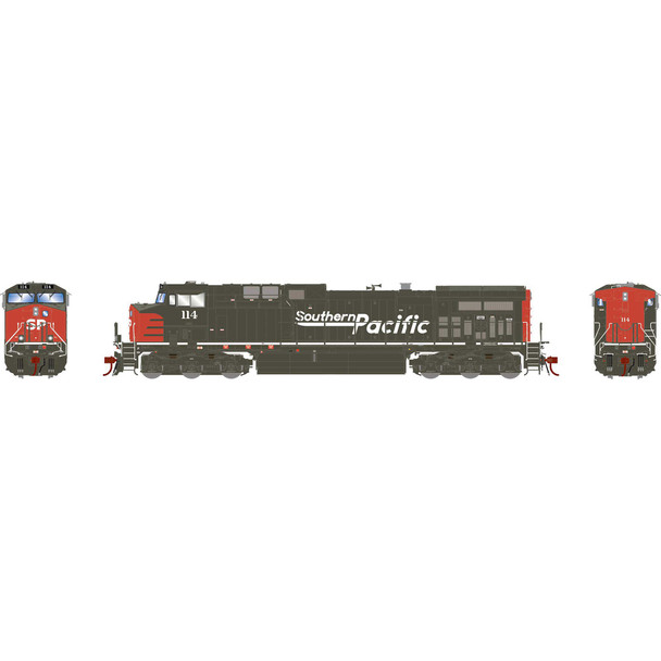 Athearn Genesis 31656 - GE AC4400CW w/ DCC and Sound Southern Pacific (SP) 114 - HO Scale