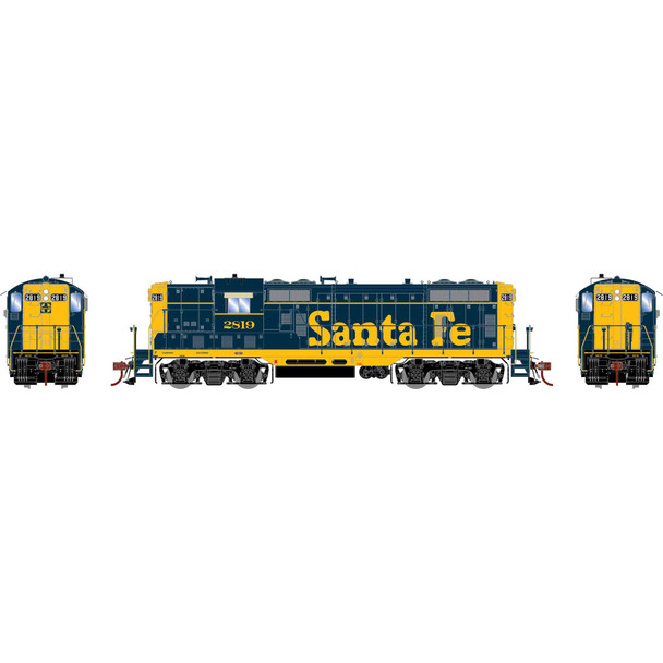 Athearn Genesis 82708 - EMD GP7 w/ DCC and Sound Atchison, Topeka and Santa Fe (ATSF) 2819 - HO Scale
