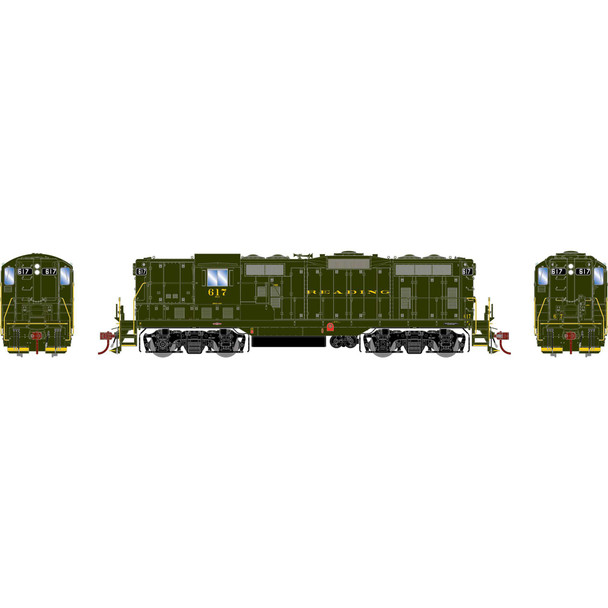 Athearn Genesis 82719 - EMD GP7 w/ DCC and Sound Reading (RDG) 617 - HO Scale