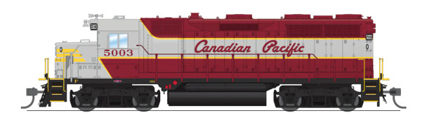 PRE-ORDER: Broadway Limited 8904 - EMD GP35 DC Silent Canadian Pacific (CP) 5010 - HO Scale