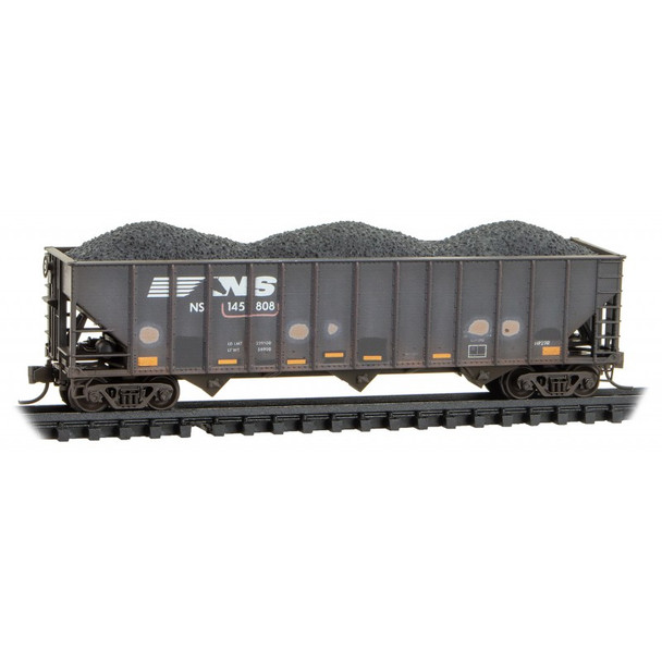 Micro-Trains Line 10844540 - 100 Ton 3-Bay Hopper w/ Rib Sides Norfolk Southern (NS) 145808 - N Scale