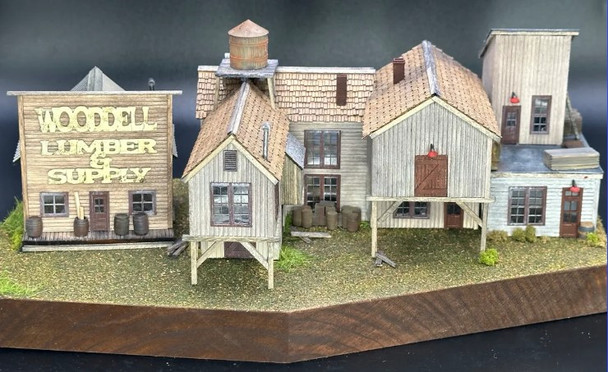 Mudd Creek Models 034 - Wooddell’s Lumber  - N Scale Kit