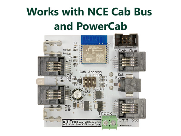 Train Control Systems (TCS) WFD-31 - NCE CAB Bus Wi-Fi Interface  - Multi Scale