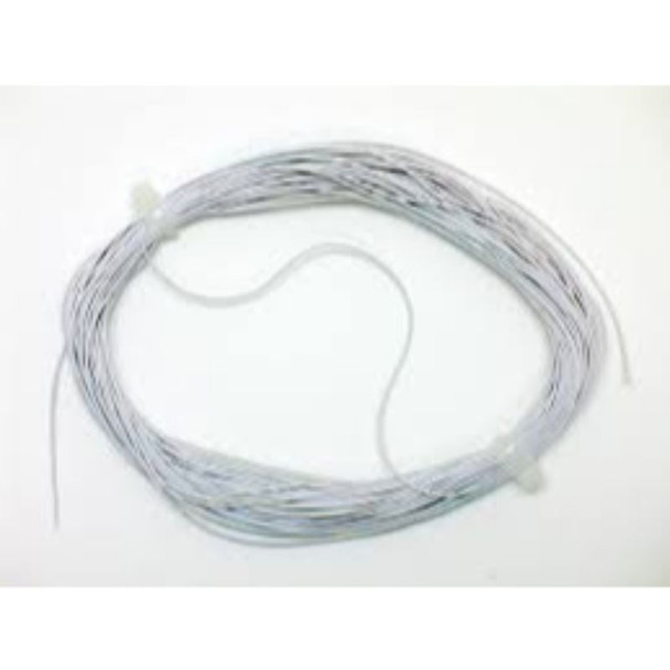 ESU 51940 - Thin Cable, Diameter 0.5mm, AWG36, 2A, 10m wound up, White   -