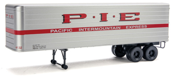 Walthers SceneMaster 949-2411 - 35' Fluted-Side Trailer 2-Pack Pacific Intermountain Express   - HO Scale