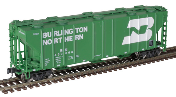 Atlas 50005733 - PS 4000 Covered Hopper Burlington Northern (BN) 450069 - N Scale