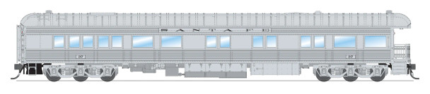 PRE-ORDER: Broadway Limited 8950 - Pullman Heavyweight Business Car Atchison, Topeka and Santa Fe (ATSF) 37 - HO Scale