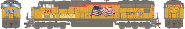 PRE-ORDER: Athearn Genesis 1586 - EMD SD70M DC Silent Union Pacific (UP) 3971 - HO Scale