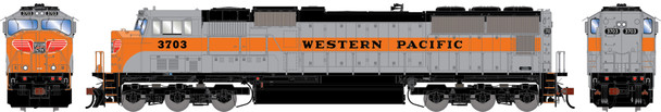 PRE-ORDER: Athearn Genesis 1621 - EMD SD70M w/ DCC and Sound Western Pacific (WP) 3703 - HO Scale