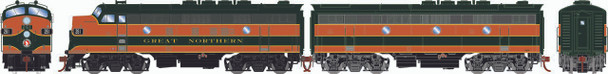 PRE-ORDER: Athearn Genesis 1635 - EMD F3A/F3B w/ DCC and Sound Great Northern (GN) 261A, 261B - HO Scale