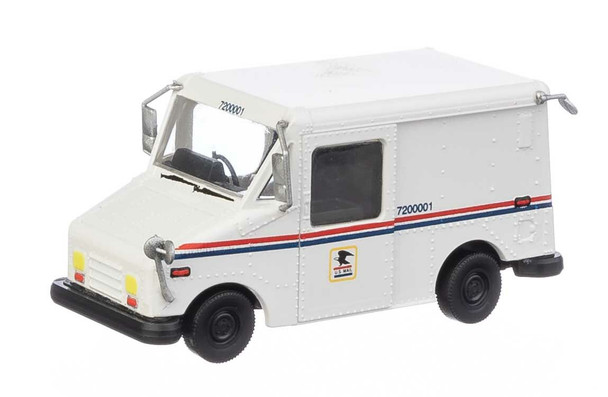 Walthers SceneMaster 949-12251 - Long Life Vehicle (LLV) Mail Truck -- United States Postal Service(R) (Vintage Scheme)  - HO Scale