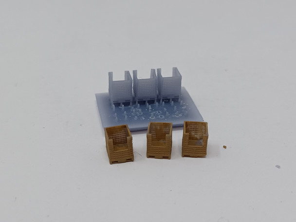 Jackson Railcar N62021 - Bulk Container - Open (6 pck)  - N Scale