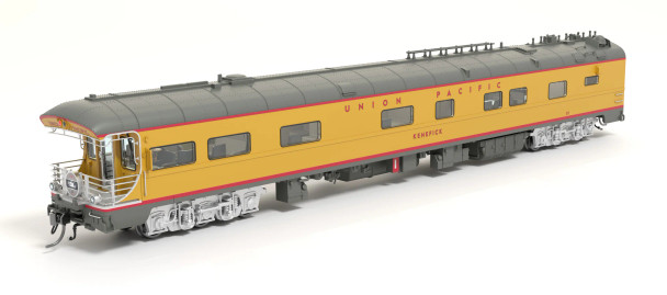 PRE-ORDER: Broadway Limited 9015 - Business Car Union Pacific (UP) 119 “Kenefick”, “Spirit of the Union Pacific” Drumhead - HO Scale