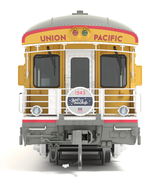 PRE-ORDER: Broadway Limited 9015 - Business Car Union Pacific (UP) 119 “Kenefick”, “Spirit of the Union Pacific” Drumhead - HO Scale