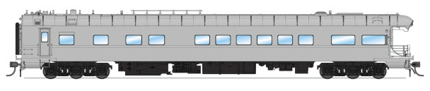 PRE-ORDER: Broadway Limited 9016 - Business Car Union Pacific (UP) Primer Gray w/ Black Trucks - HO Scale